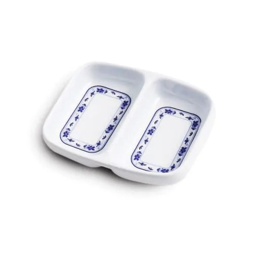 Yanco PO-1102 Double Sauce Dish, Chinese Style, Melamine, Pack of 72 (6 Dz)