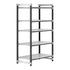 Cambro Camshelving Elements 5-Shelf Vented Starter Shelving Unit – Speckled Gray
