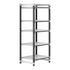 Cambro Camshelving Elements 5-Shelf Vented Starter Shelving Unit – Speckled Gray