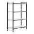 Cambro Camshelving Elements 4-Shelf Solid Starter Shelving Unit – Speckled Gray
