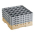 Cambro Camrack 25 Compartment Glass Rack with 9 3/8 Inch Compartments ( Case of 2 )