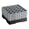 Cambro Camrack 25 Compartment Glass Rack with 9 3/8 Inch Compartments ( Case of 2 )