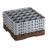 Cambro Camrack 25 Compartment Glass Rack with 9 3/8 Inch Compartments ( Case of 2 )