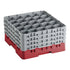 Cambro Camrack 25 Compartment Glass Rack with 9 3/8 Inch Compartments ( Case of 2 )