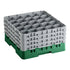 Cambro Camrack 25 Compartment Glass Rack with 9 3/8 Inch Compartments ( Case of 2 )