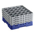 Cambro Camrack 25 Compartment Glass Rack with 9 3/8 Inch Compartments ( Case of 2 )