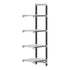 Cambro Camshelving Elements 4-Shelf Vented Add-On Shelving Unit – Speckled Gray