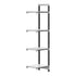 Cambro Camshelving Elements 4-Shelf Vented & Solid Add-On Shelving Unit – Speckled Gray