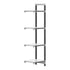 Cambro Camshelving Elements 5-Shelf Solid Add-On Shelving Unit – Speckled Gray