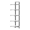 Cambro Camshelving Elements 5-Shelf Vented Add-On Shelving Unit – Speckled Gray