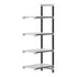 Cambro Camshelving Elements 4-Shelf Vented Add-On Shelving Unit – Speckled Gray