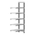 Cambro Camshelving Elements 5-Shelf Vented Add-On Shelving Unit – Speckled Gray