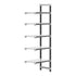 Cambro Camshelving Elements 5-Shelf Vented Add-On Shelving Unit – Speckled Gray