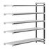 Cambro Camshelving Elements 5-Shelf Vented Add-On Shelving Unit – Speckled Gray