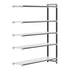 Cambro Camshelving Elements 5-Shelf Vented Add-On Shelving Unit – Speckled Gray