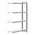 Cambro Camshelving Elements 5-Shelf Solid Add-On Shelving Unit – Speckled Gray