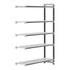 Cambro Camshelving Elements 5-Shelf Vented Add-On Shelving Unit – Speckled Gray