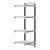 Cambro Camshelving Elements 4-Shelf Vented Add-On Shelving Unit – Speckled Gray