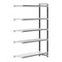 Cambro Camshelving Elements 5-Shelf Vented & Solid Add-On Shelving Unit – Speckled Gray