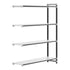 Cambro Camshelving Elements 5-Shelf Solid Add-On Shelving Unit – Speckled Gray