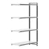 Cambro Camshelving Elements 4-Shelf Solid Add-On Shelving Unit – Speckled Gray