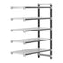 Cambro Camshelving Elements 5-Shelf Vented Add-On Shelving Unit – Speckled Gray