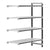 Cambro Camshelving Elements 4-Shelf Vented Add-On Shelving Unit – Speckled Gray