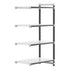 Cambro Camshelving Elements 4-Shelf Solid Add-On Shelving Unit – Speckled Gray