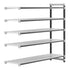 Cambro Camshelving Elements 5-Shelf Vented Add-On Shelving Unit – Speckled Gray