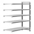 Cambro Camshelving Elements 5-Shelf Vented Add-On Shelving Unit – Speckled Gray