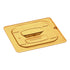 Cambro H Pan One Sixth Size Food Pan Lid with Handle Amber ( Case of 6 )