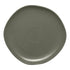 Ariane Earth Mist Green Dots Flat Porcelain Plate ( Case of 12 )