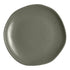 Ariane Earth Mist Green Dots Flat Porcelain Plate ( Case of 12 )
