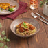 Ariane Tornado Desert Sage Round Deep Coupe Porcelain Plate ( Case Of 6 )