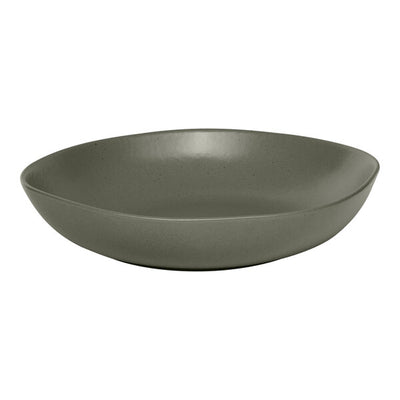 Ariane Earth Mist Green Dots Deep Porcelain Plate ( Case of 6 )