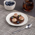 Ariane Earth Linen Dots Flat Porcelain Plate ( Case of 12 )