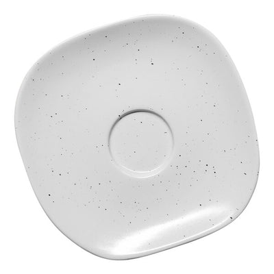Ariane Earth Linen Dots Porcelain Saucer ( Case of 12 )