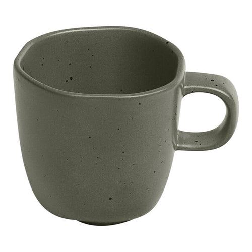 Ariane Earth Mist Green Dots 3 oz. Porcelain Espresso Cup ( Case of 12 )