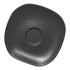 Ariane Earth Charcoal Grey Dots Porcelain Saucer ( Case of 12 )