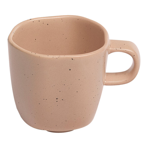 Ariane Earth Dark Sand Dots 3 oz. Porcelain Espresso Cup ( Case of 12 )