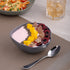 Ariane Earth Charcoal Grey Dots 5 1/2" Porcelain Bowl ( Case of 8 )