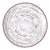 Ariane Tornado White Matte Round Rimless Coupe Porcelain Plate ( Case Of 12 )