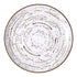 Ariane Tornado White Matte Round Rimless Coupe Porcelain Plate ( Case Of 12 )