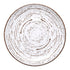 Ariane Tornado White Matte Round Rimless Coupe Porcelain Plate ( Case Of 6 )