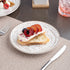 Ariane Tornado White Matte Round Rimless Coupe Porcelain Plate ( Case Of 12 )