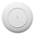 Ariane Tornado White Matte Round Rimless Coupe Porcelain Plate ( Case Of 6 )