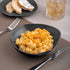 Ariane Earth Charcoal Gray Dots 6 2/3" Porcelain Bowl  ( Case of 6 )