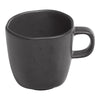 Ariane Earth Charcoal Grey Dots 3 oz. Porcelain Espresso Cup ( Case of 12 )