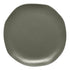 Ariane Earth Mist Green Dots Flat Porcelain Plate ( Case of 6 )