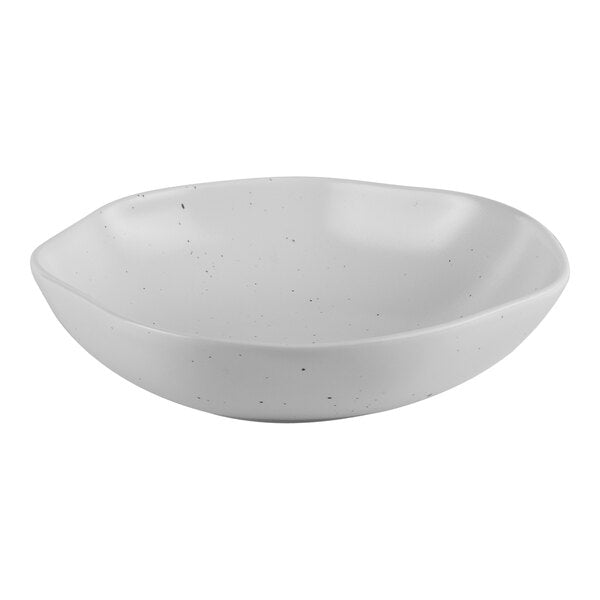 Ariane Earth Linen  Dots 6 2/3" Porcelain Bowl  ( Case of 6 )
